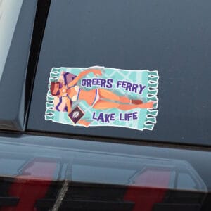 Lake Vibes - Car Decal